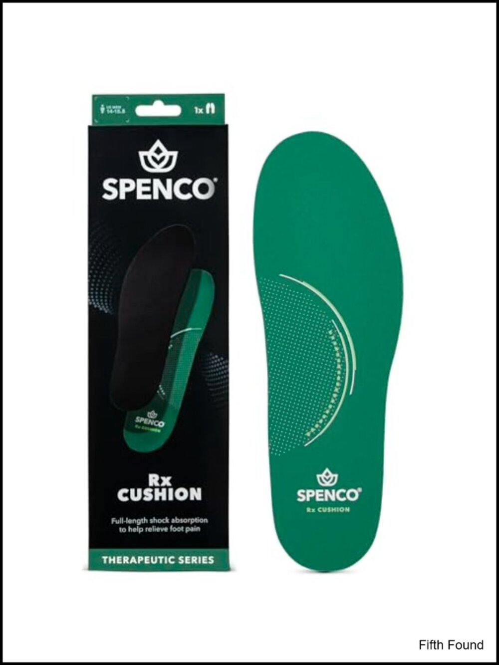Spenco RX Comfort Thin Orthotic Shoe Insole Lightweight Cushioning